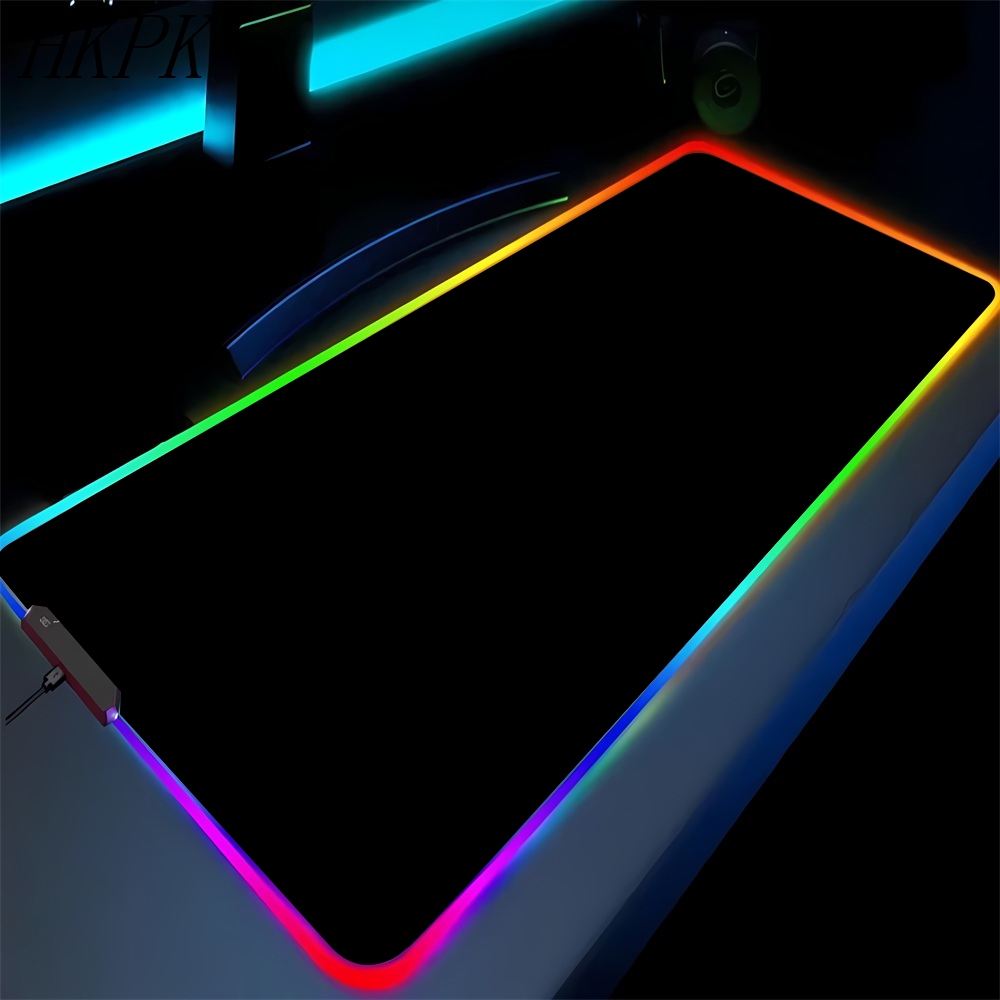 Mouse Charging Pad - Pure Black RGB Non-Slip Gaming Mouse