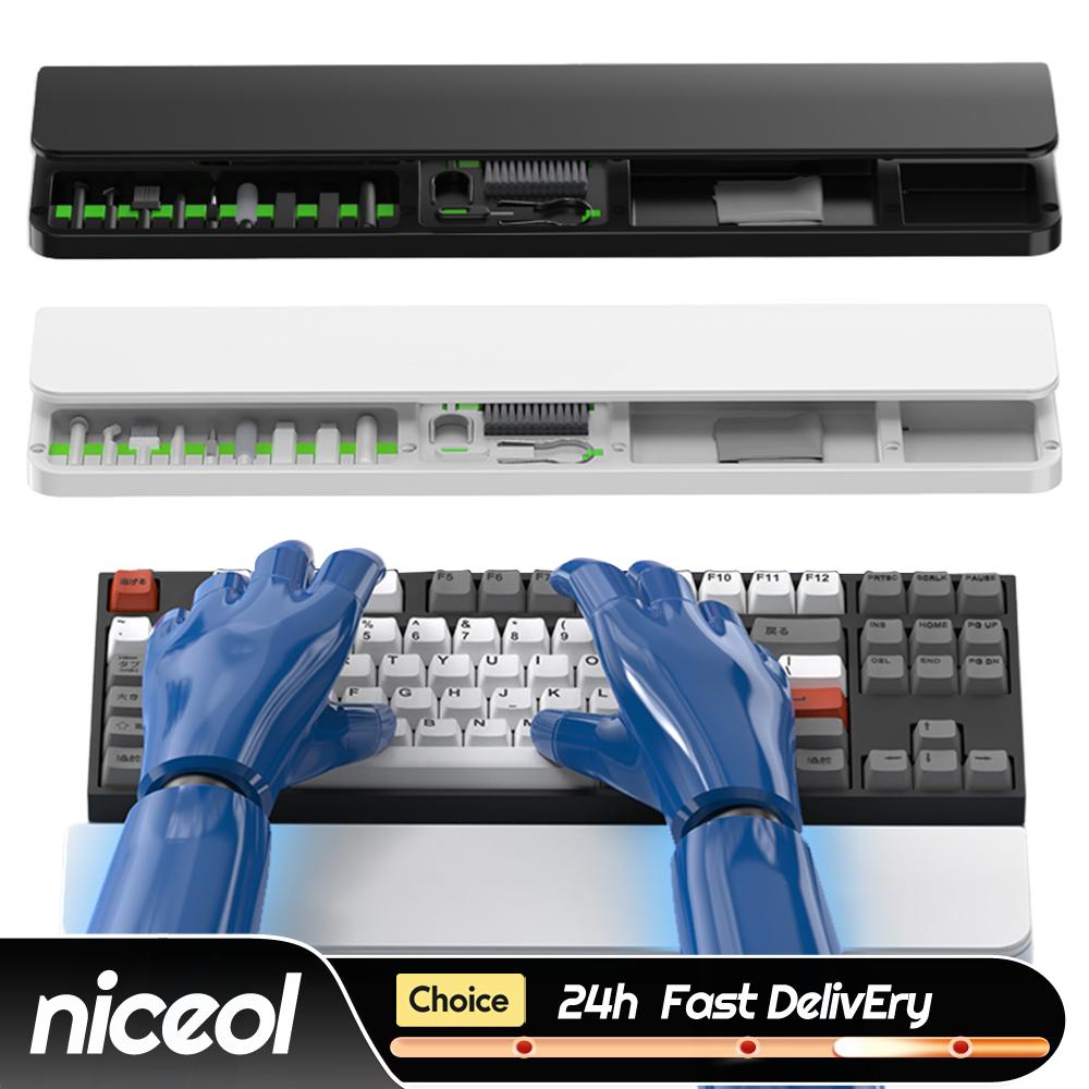 Keyboard Wrist Pad Leather - ABS & Leather Hand Wrist Rest