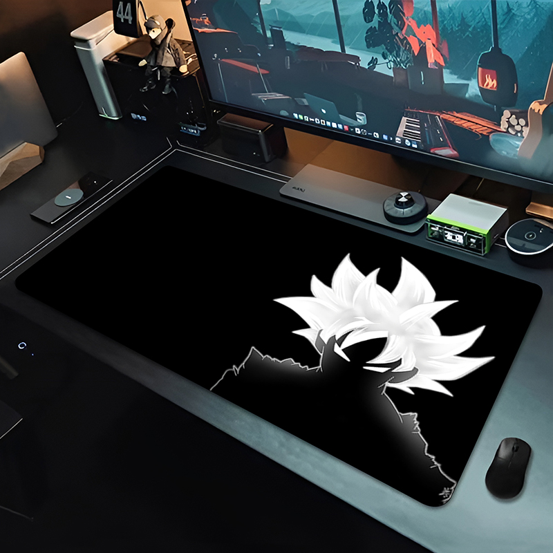 Tech Gaming Accessories - DBZ Black Anime Mouse Pad Dragon