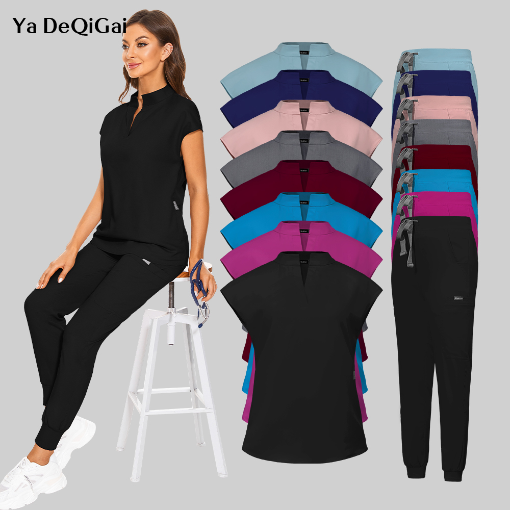Vet Tech Accessories - Plus Size Scrubs Set Women Medical