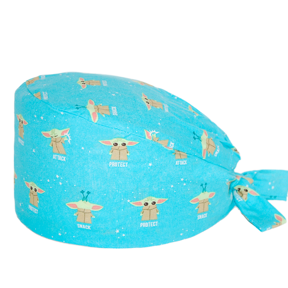 Vet Tech Accessories - women men Cartoon scrubs Caps Unisex