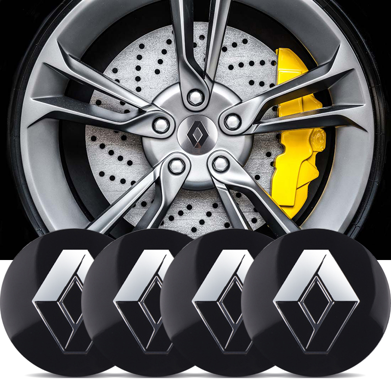 Tech Accessories For Car - 4pcs 56mm Car Wheel Center Covers