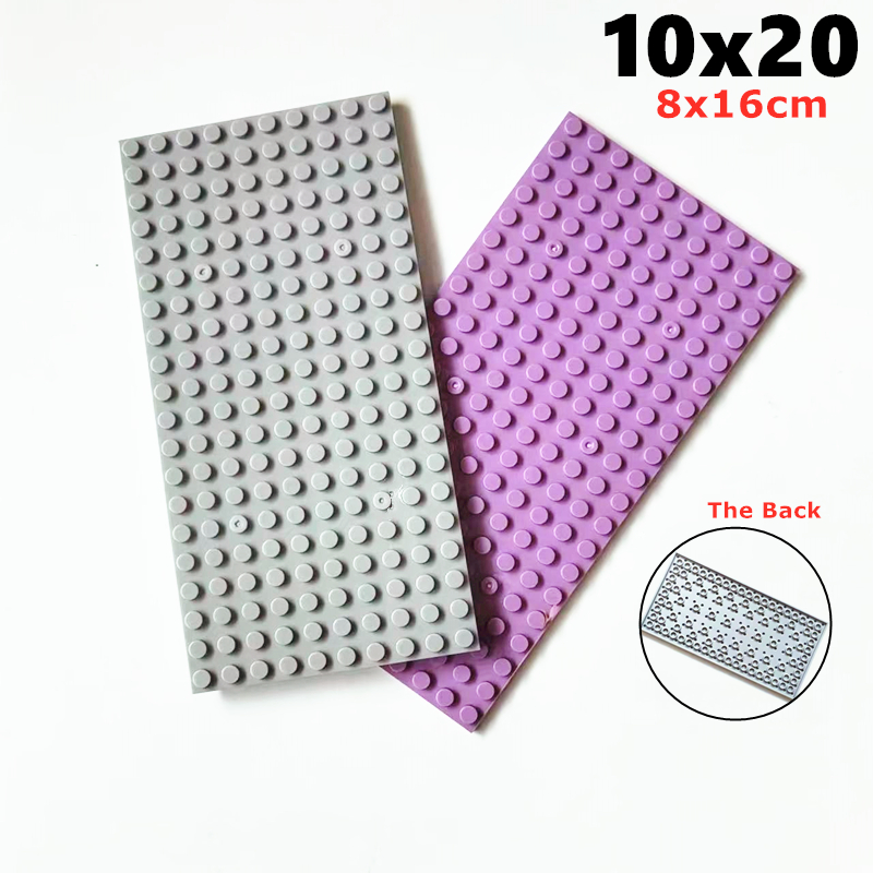 Tech Accessories Board - 4Pcs Plate 10x20 MOC Baseplate Construction