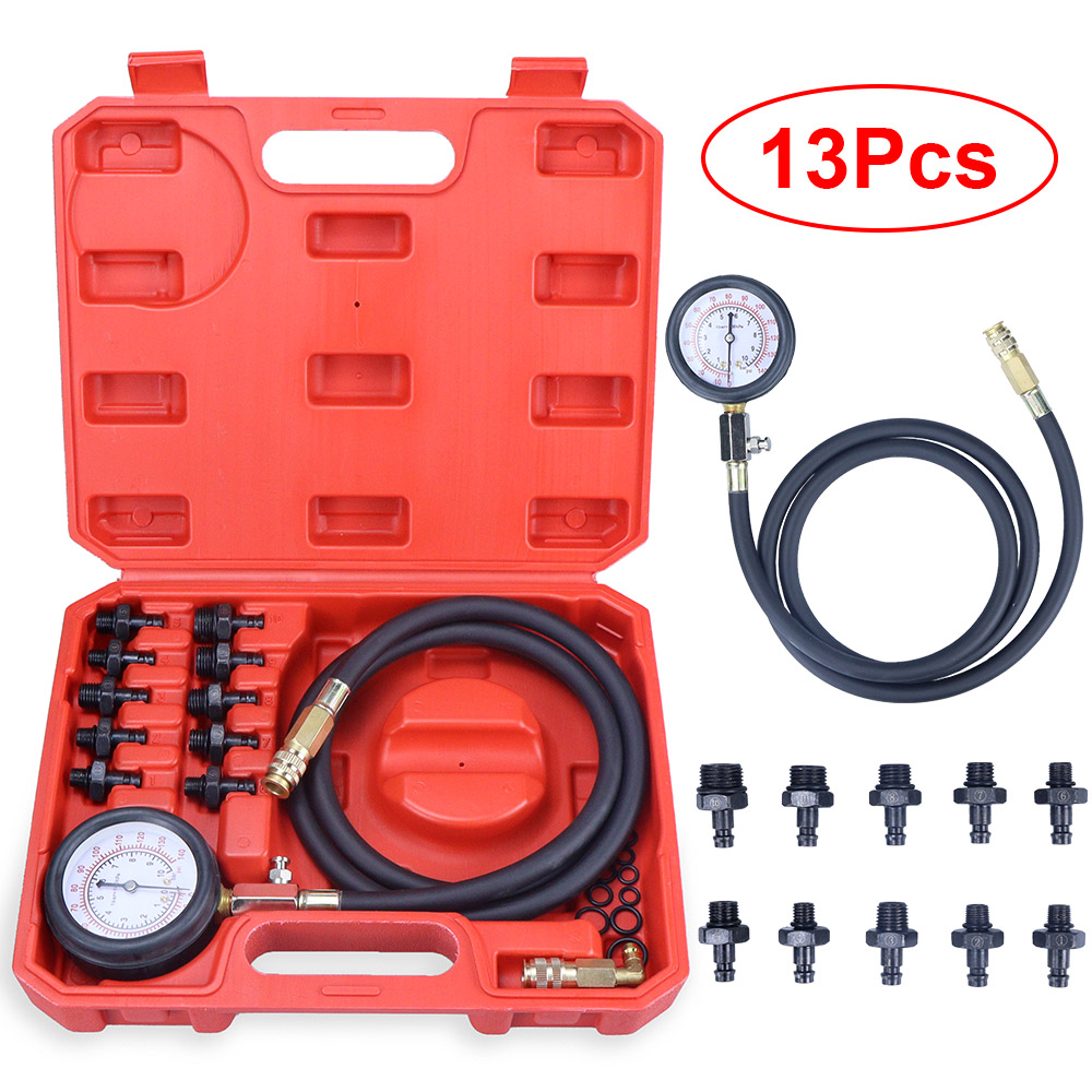 Tech Accessories Case - Oil Pressure Tester Kit 0-140psi Professional