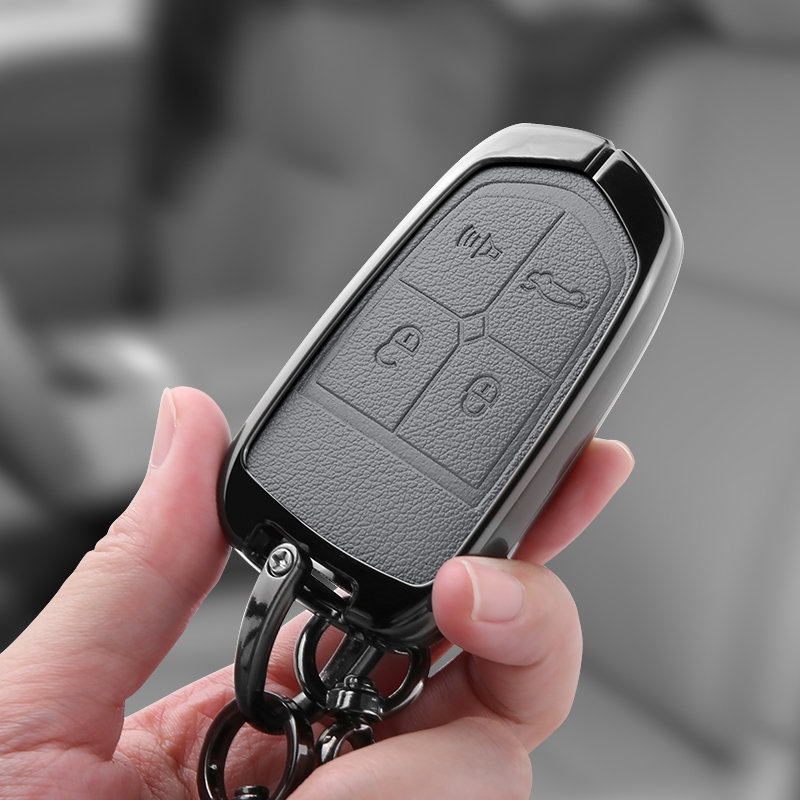 Tech Accessories For Car - Zinc Alloy Car Key Protective Case