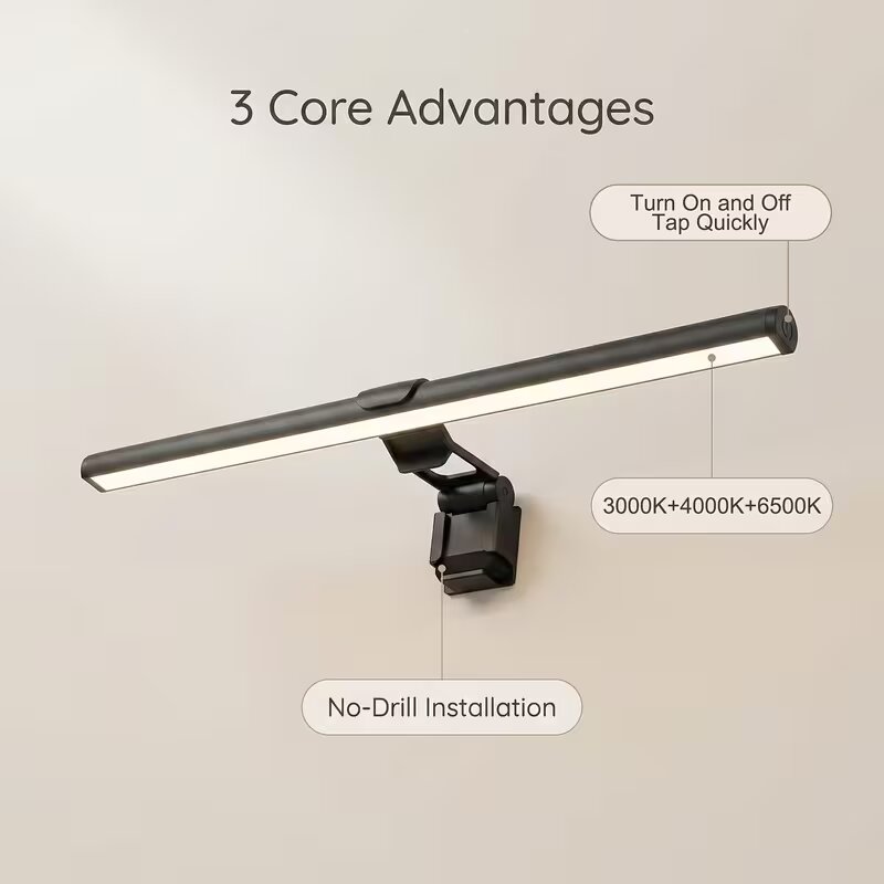 Monitor Light Bar - USB Powered Dimmable Monitor Light Bar,