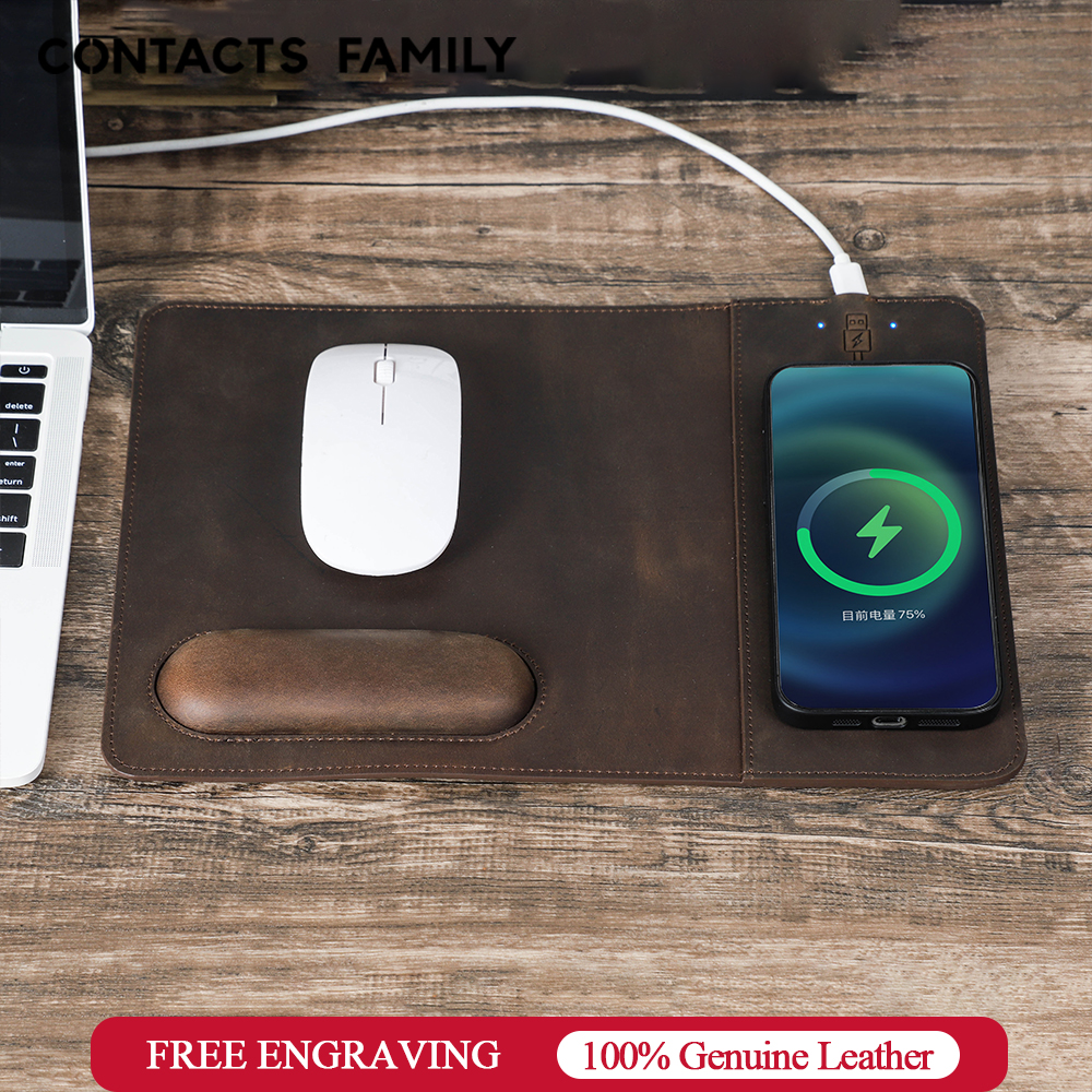 Mouse Charging Pad - Mouse Pad with 15W Phone Wireless