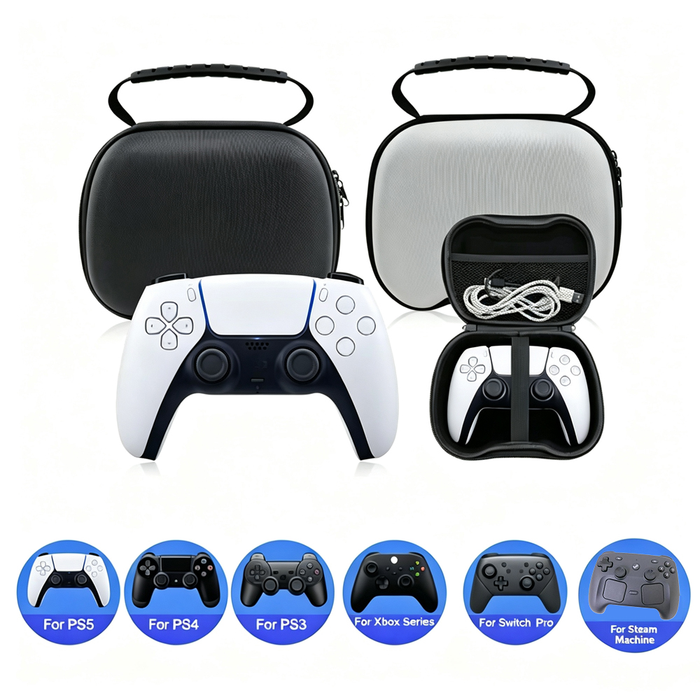 Tech Accessories Case - Travel Carry Bags For PS5 Controller