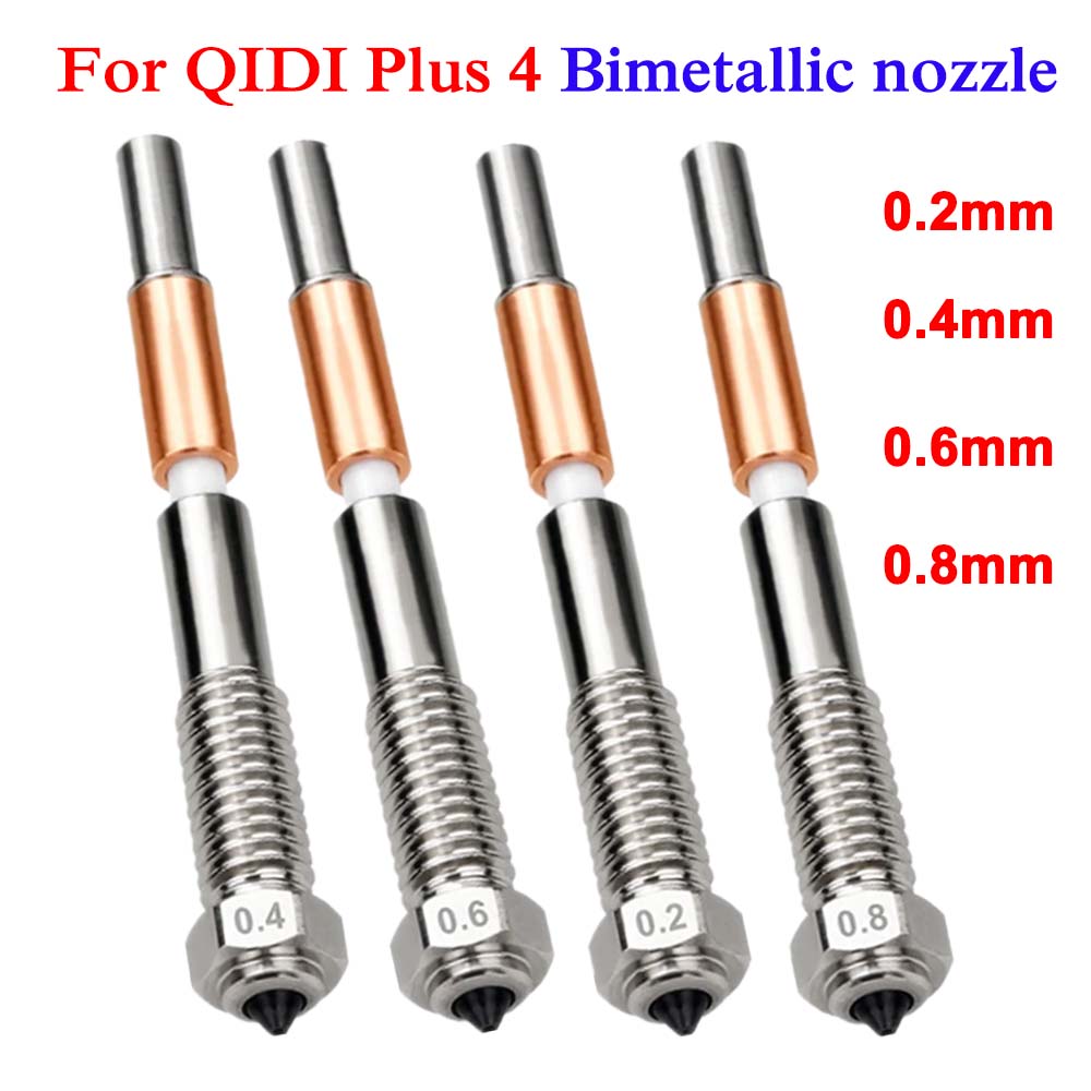 Tech Accessories Shop - For QIDI Plus 4 Bimetal Nozzle