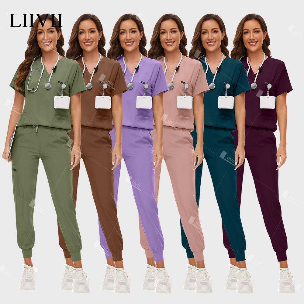Vet Tech Accessories - Fashion Surgical Uniforms Medical Scrub Set