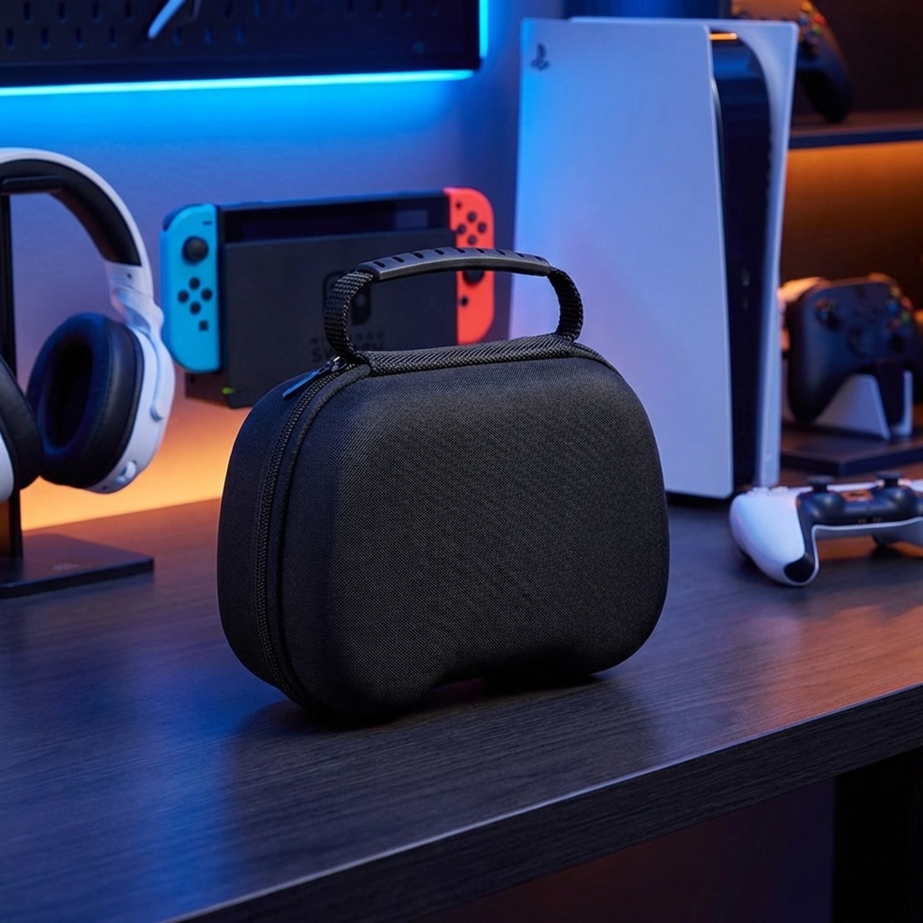 Tech Accessories Case - Gaming Accessories Hard Storage Case Organizer