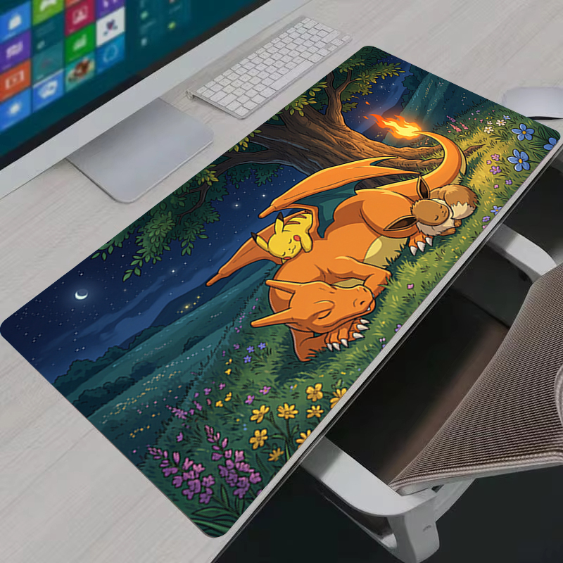 Tech Gaming Accessories - Mouse Pad Anime PC Gamer Cabinet