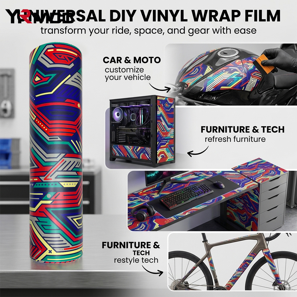Car Vinyl Wrap Film Tech Circu - Tech Accessories Board recension och pris
