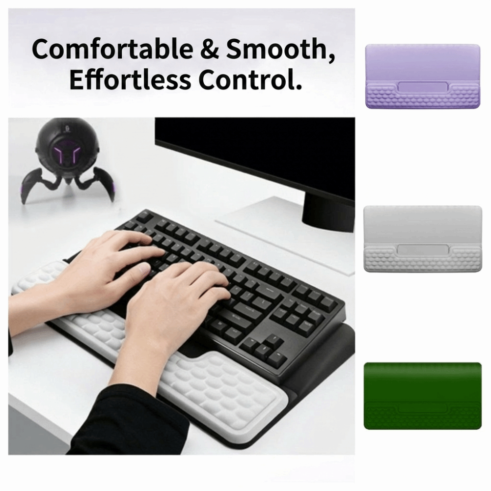 Computer Integrated Keyboard S - Keyboard Wrist Pad Leather recension och pris