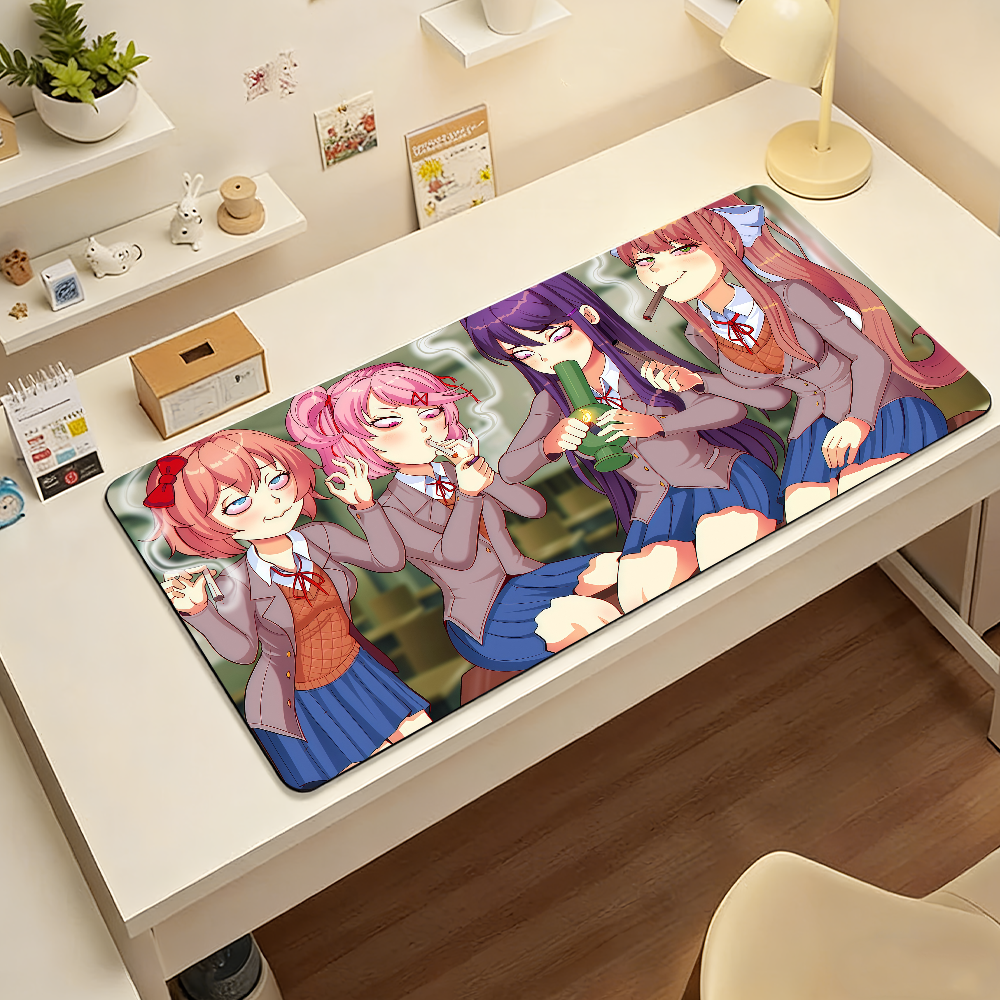 Cartoon Anime D-DDLC Mouse Pad - Keyboard Wrist Pad Leather recension och pris