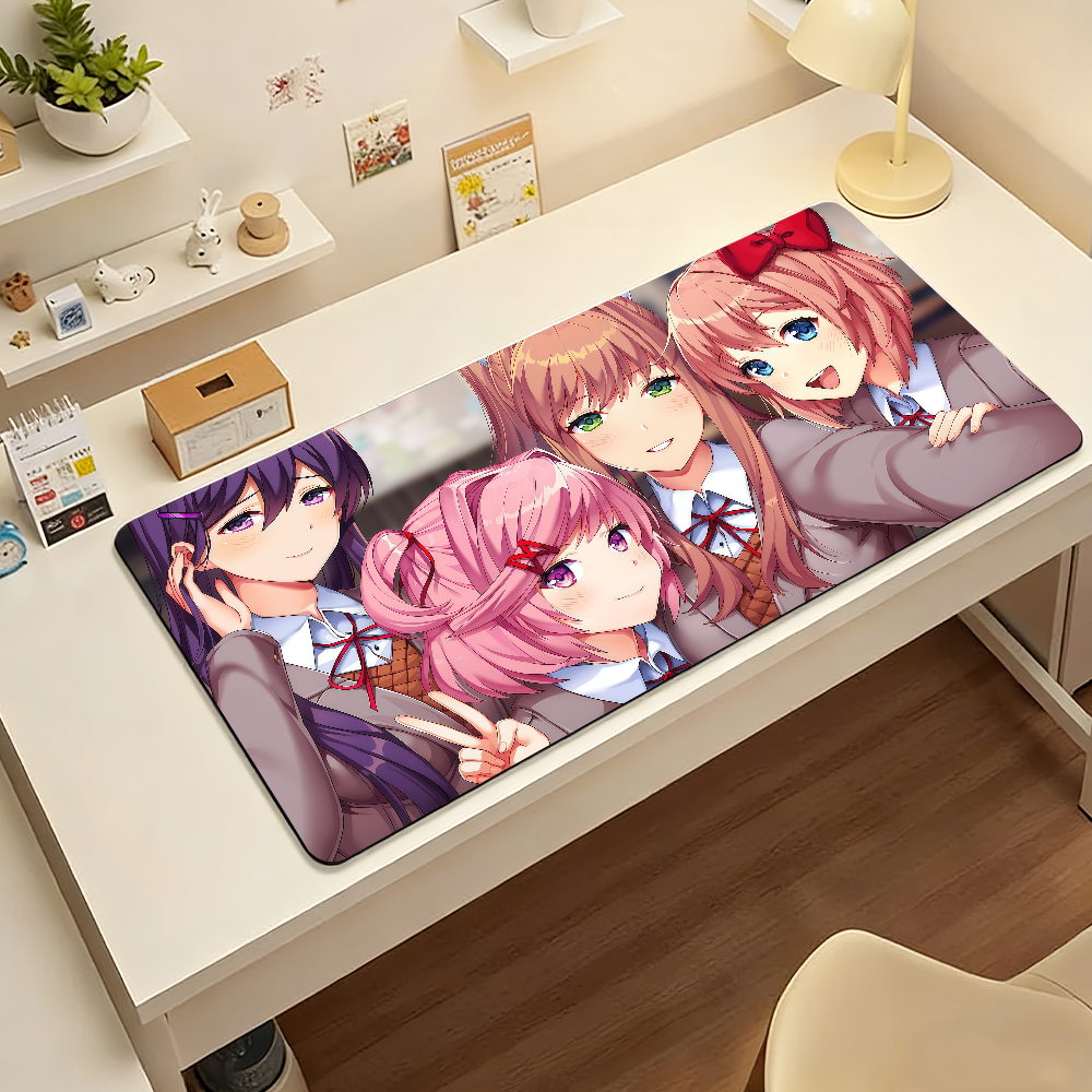 Cartoon Anime D-DDLC Mouse Pad - Keyboard Wrist Pad Leather recension och pris