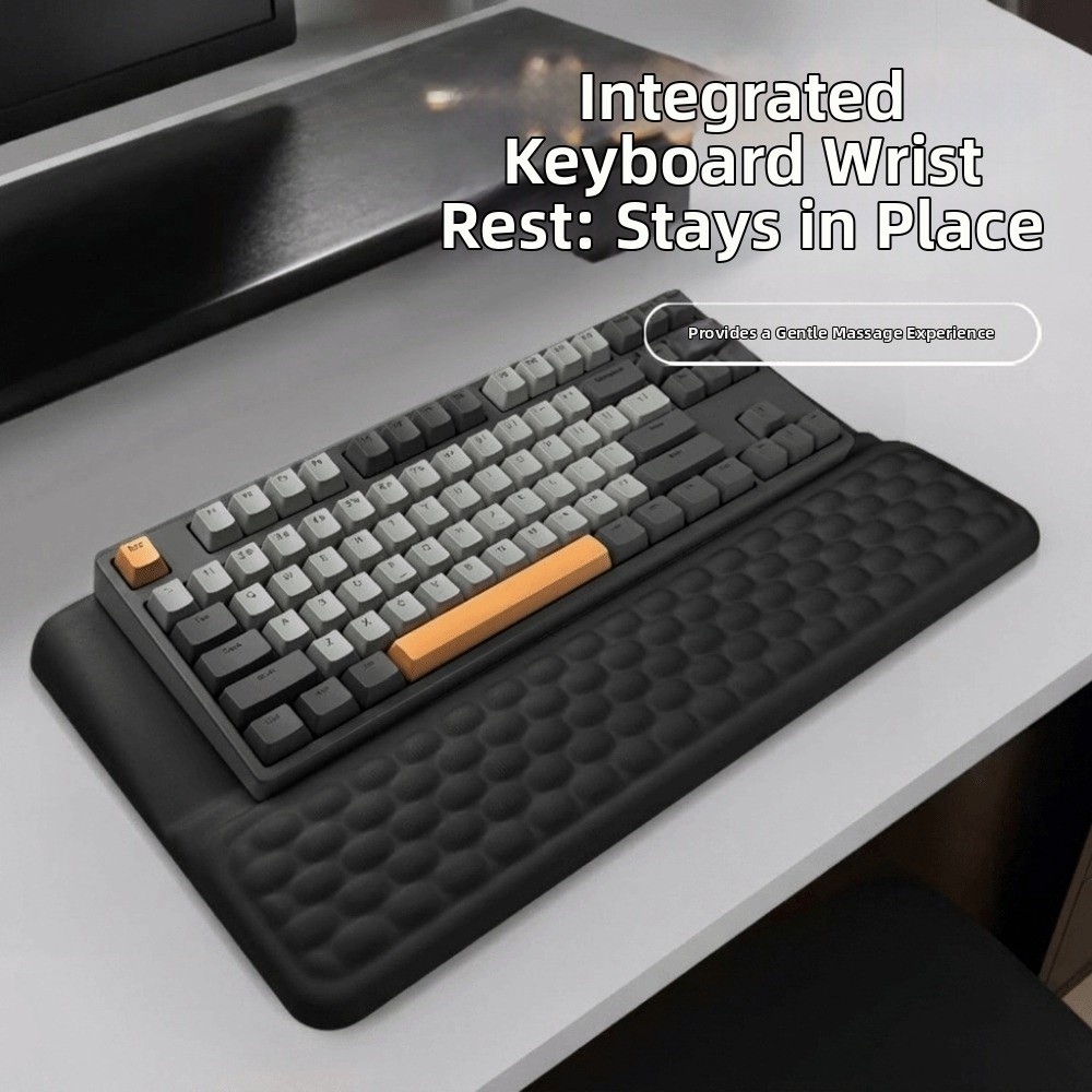 Easy Typing Non-Slip Ergonomic - Keyboard Wrist Pad Leather recension och pris