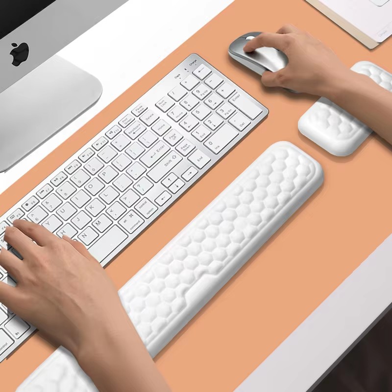 Ergonomic Wrist Rest Mousepad  - Keyboard Wrist Pad Leather recension och pris