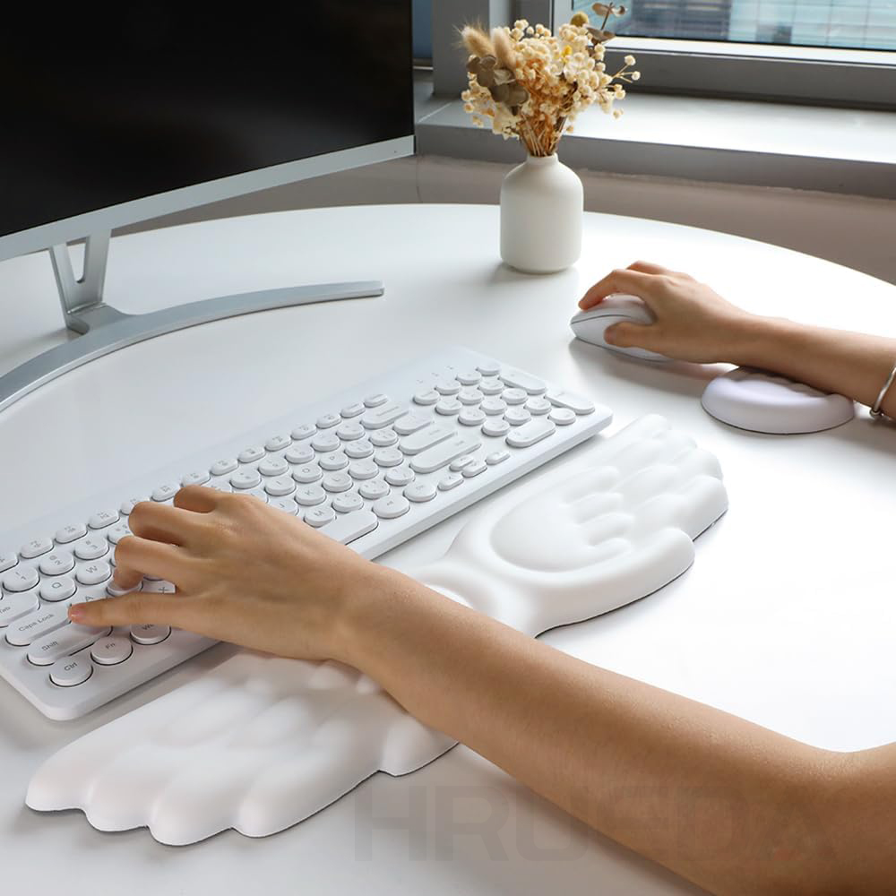 Mechanical Keyboard Mouse Wris - Keyboard Wrist Pad Leather recension och pris