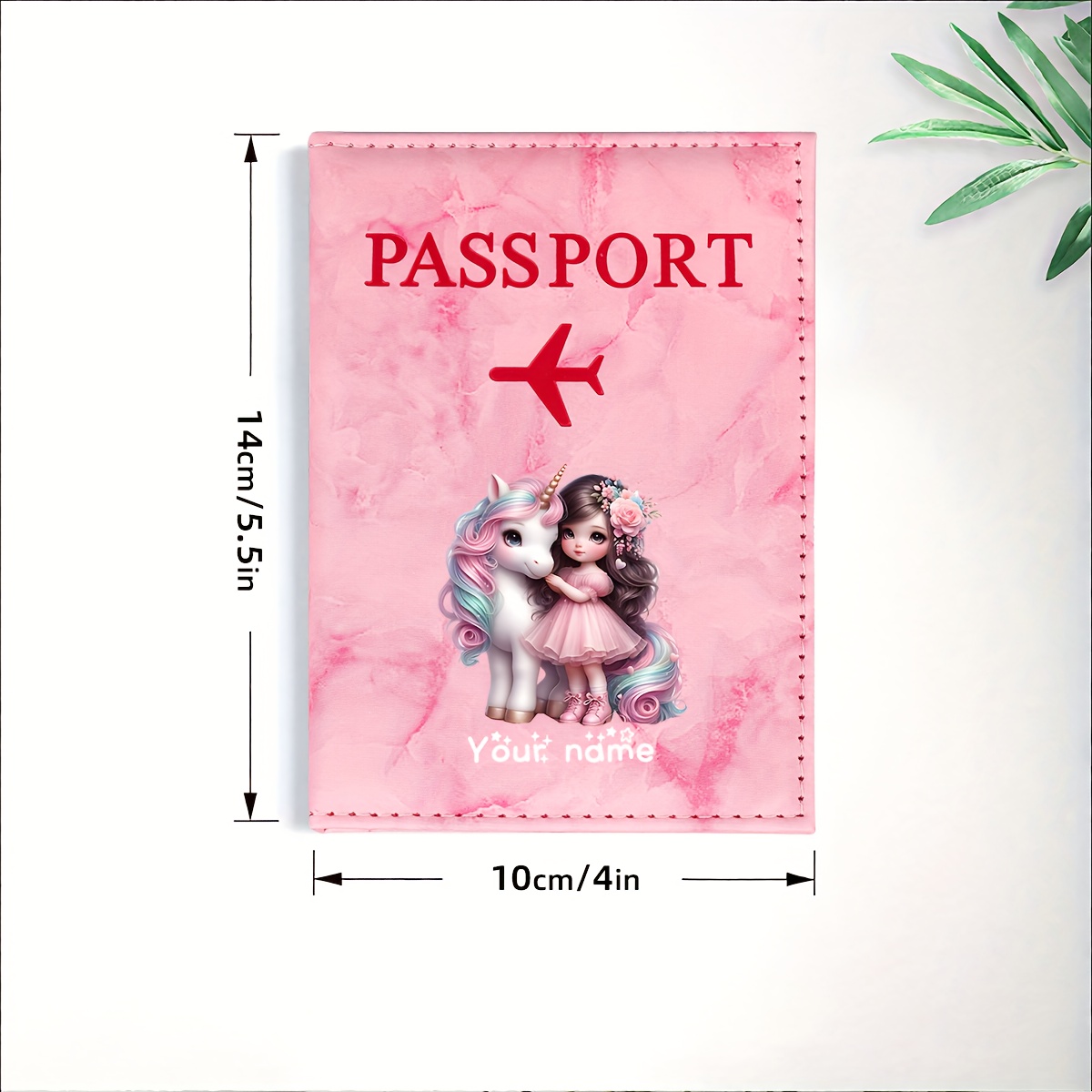 Unicorn Girl Pattern PU Passpo - Tech Accessories Travel recension och pris