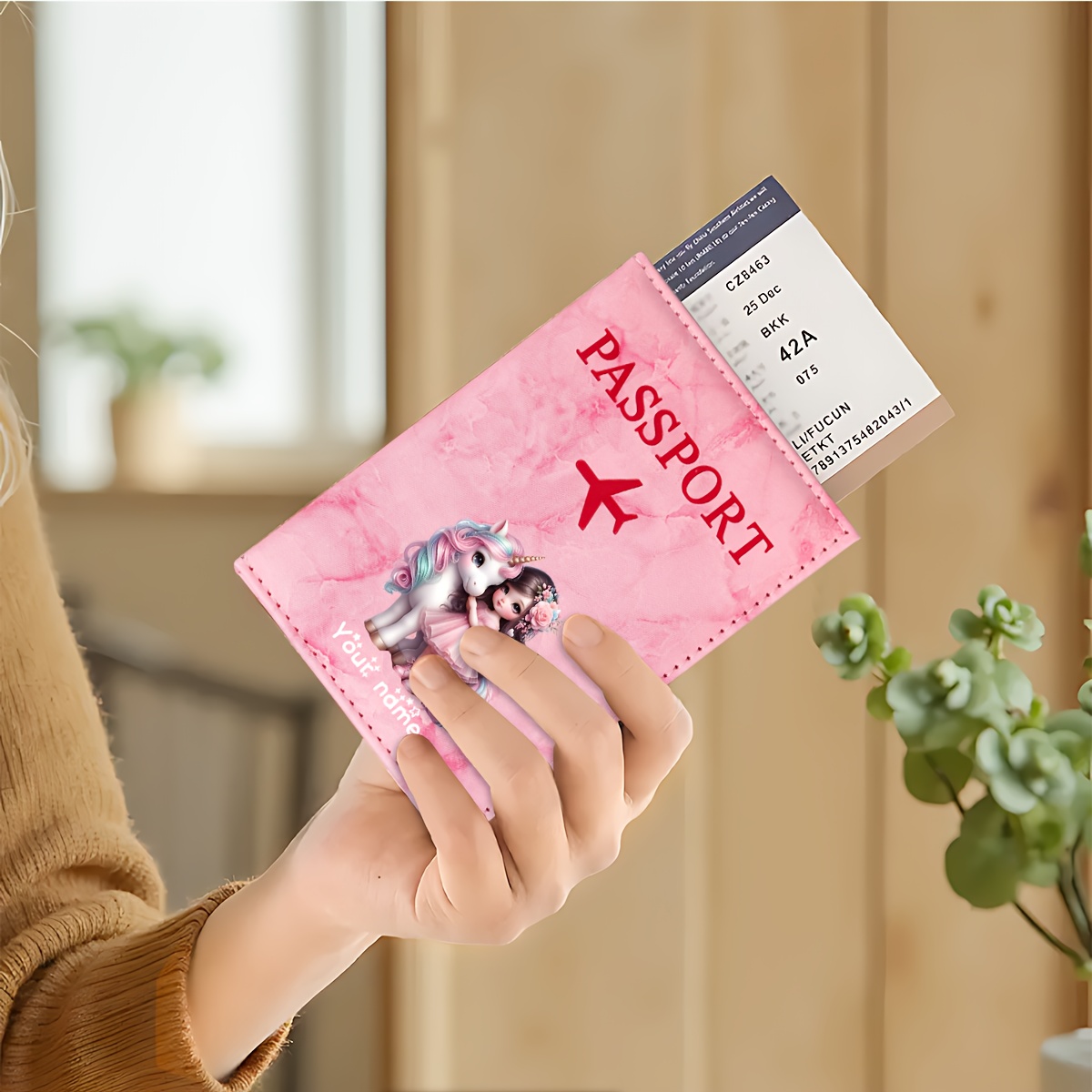 Unicorn Girl Pattern PU Passpo - Tech Accessories Travel recension och pris