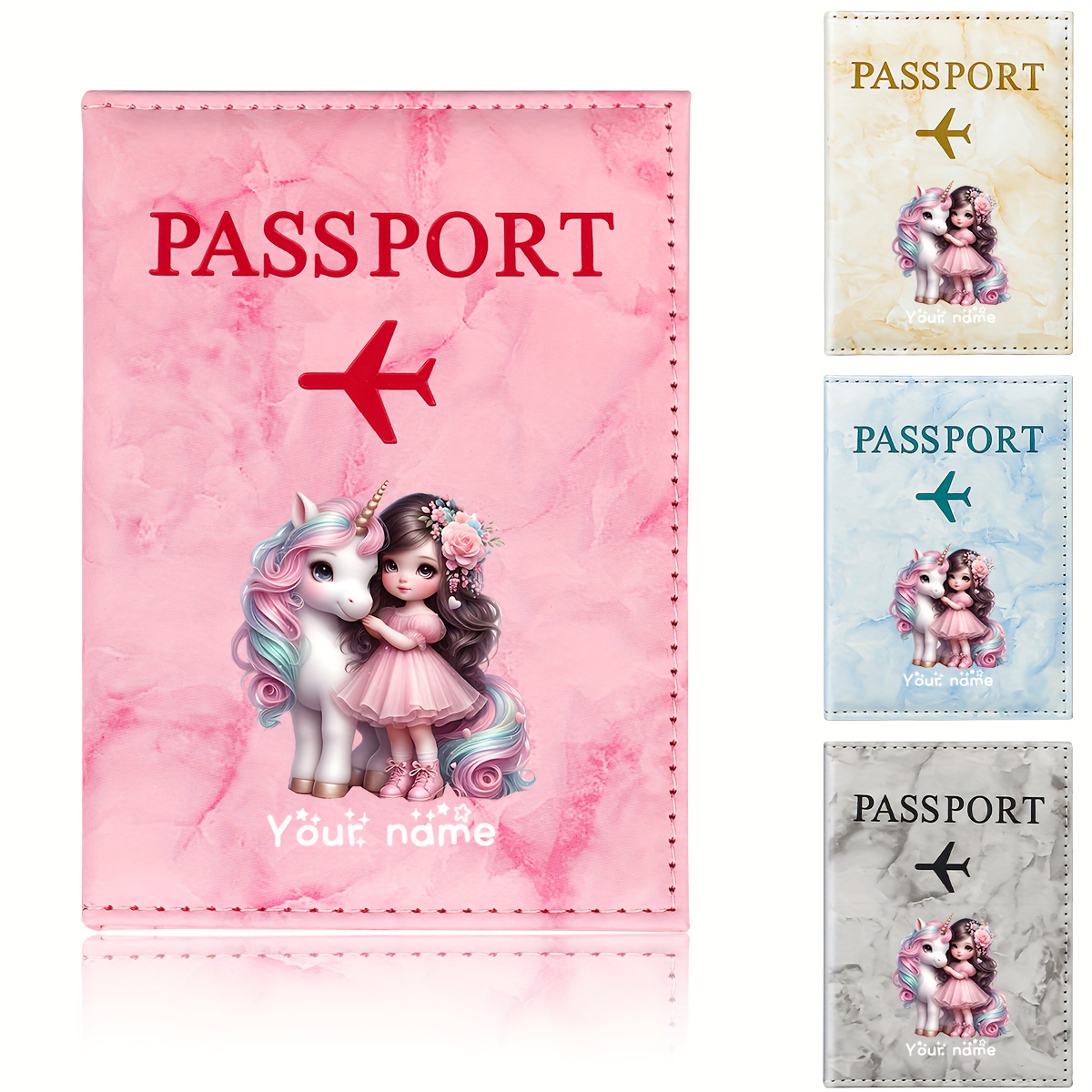 Unicorn Girl Pattern PU Passpo - Tech Accessories Travel recension och pris
