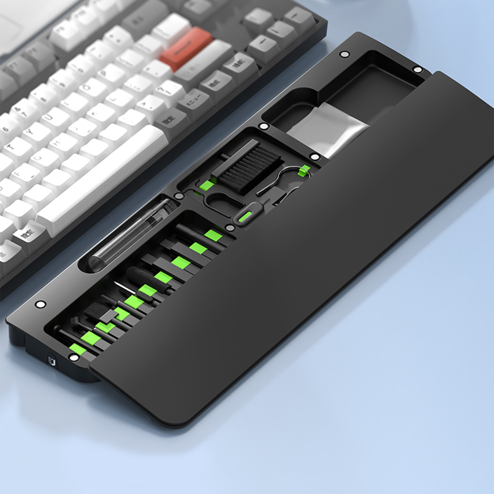 ABS & Leather Hand Wrist Rest  - Keyboard Wrist Pad Leather recension och pris