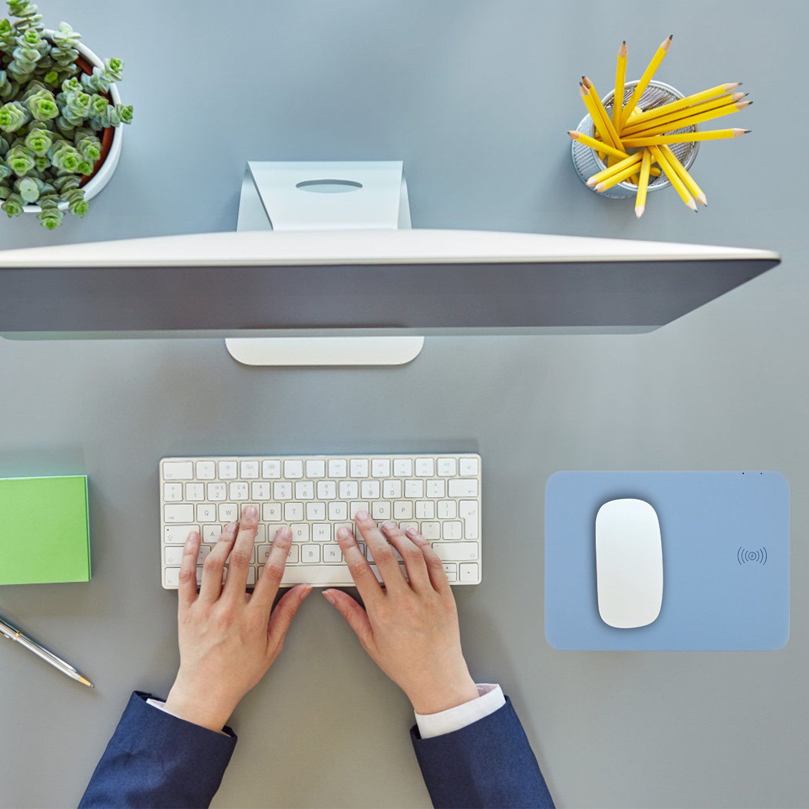 Wireless Charging Mouse Pad 15 - Mouse Charging Pad recension och pris