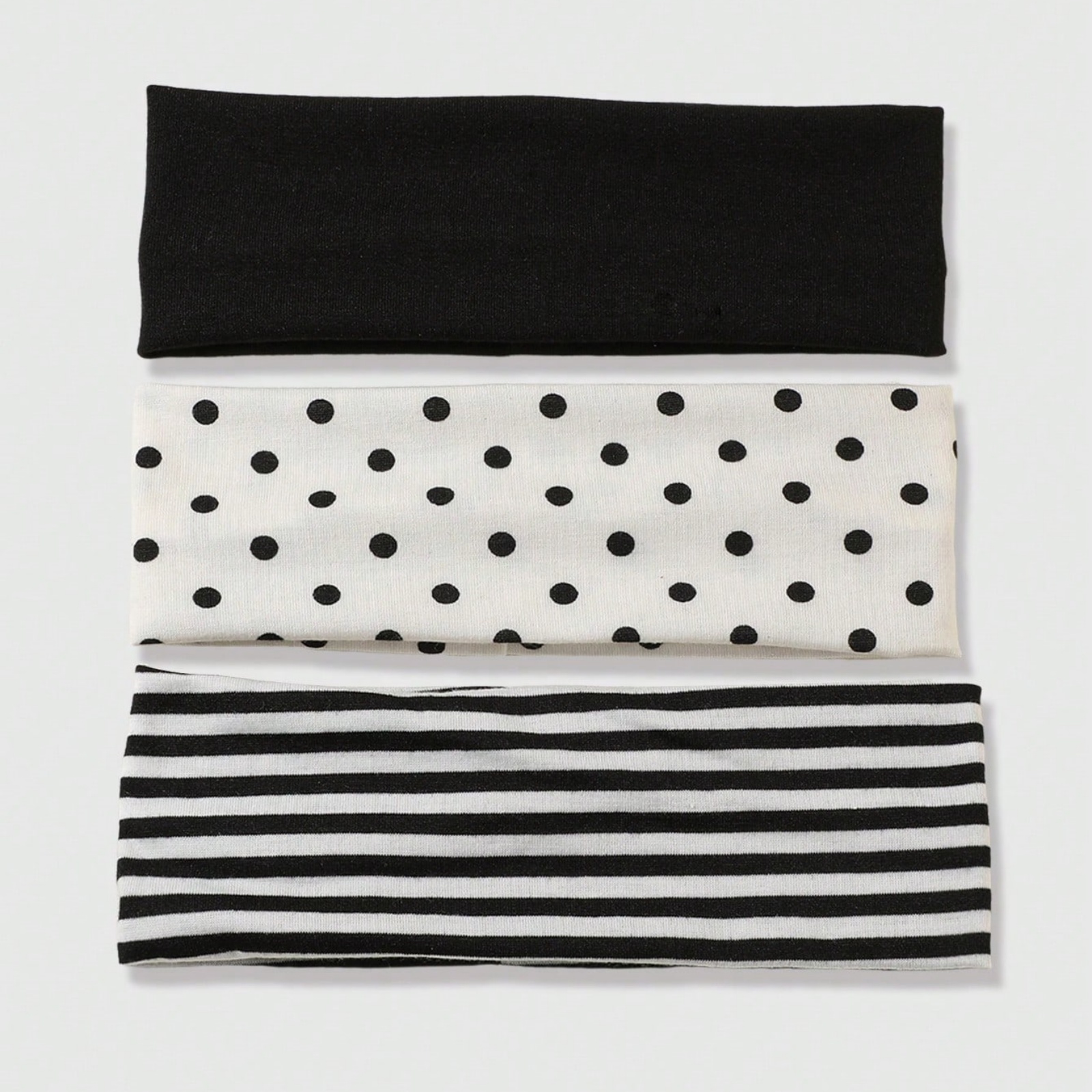 3Pcs Black & White Polka Dot S - Tech Accessories recension och pris