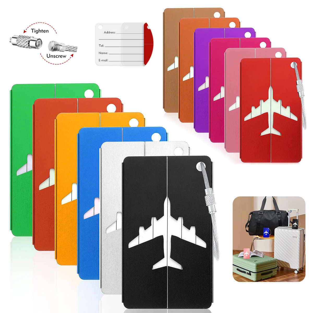 Aluminum Alloy Travel Luggage  - Tech Accessories Travel recension och pris