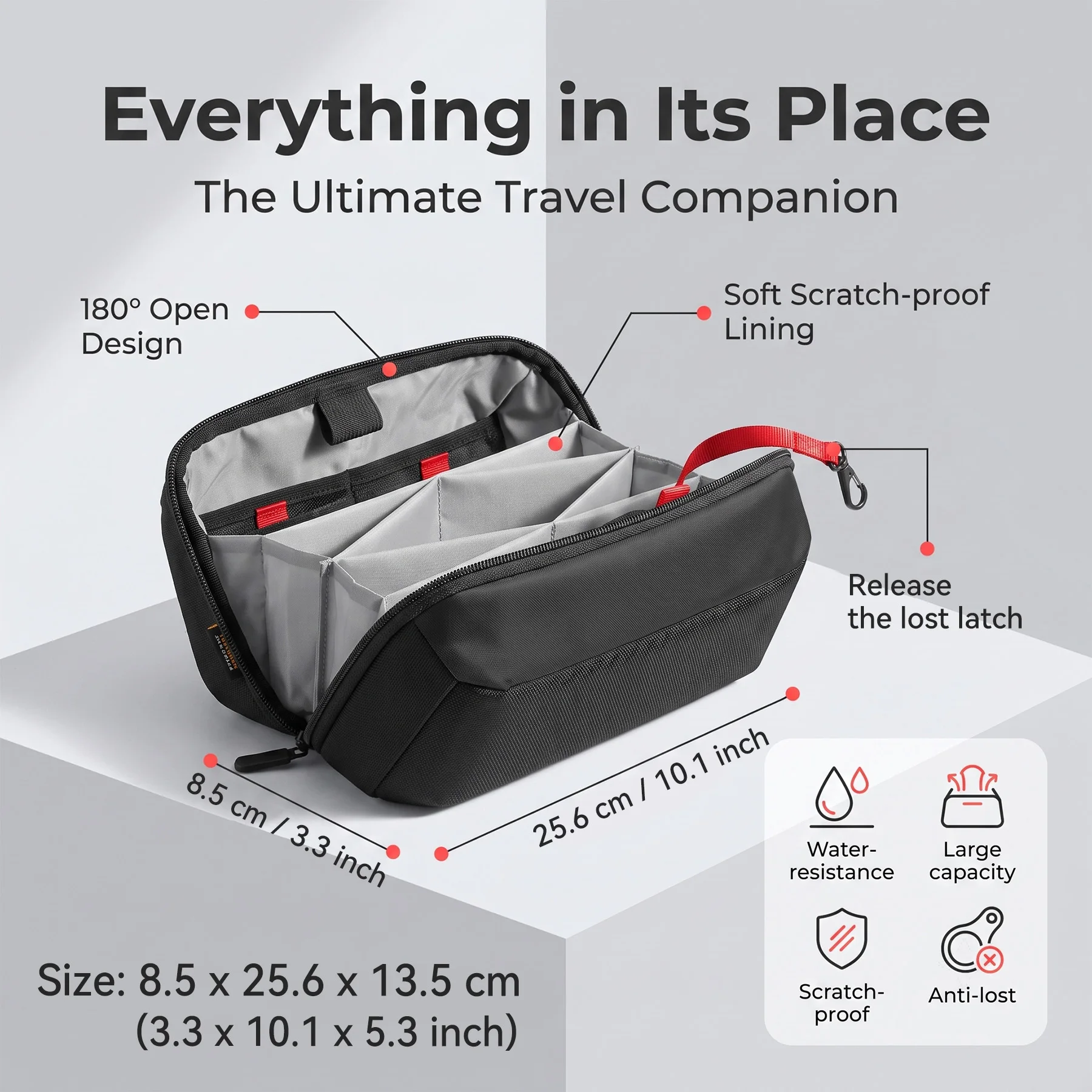 Travel Tech Organizer Pouch, W - Tech Accessories Travel recension och pris