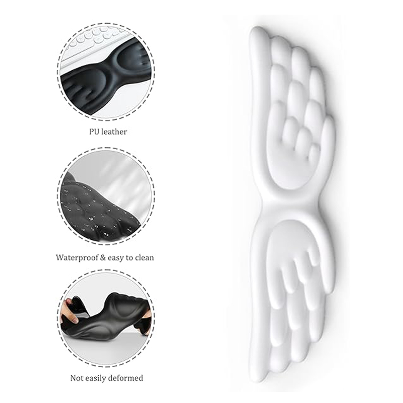 Ergonomic Mouse Pad Wrist Rest - Keyboard Wrist Pad Leather recension och pris