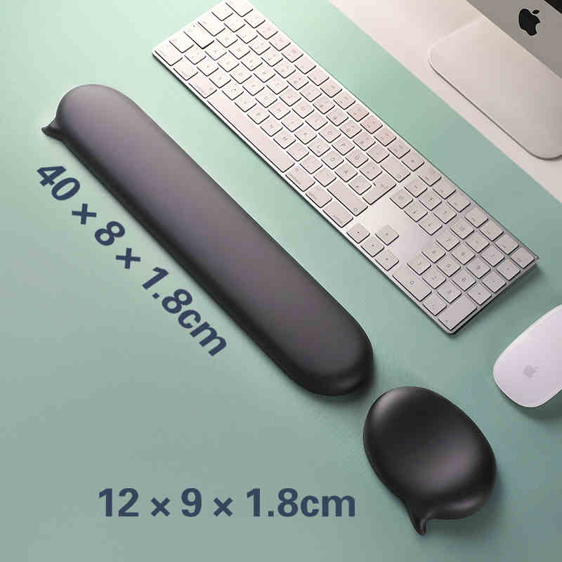 Mousepad Silicone Wrist Rest S - Keyboard Wrist Pad Leather recension och pris