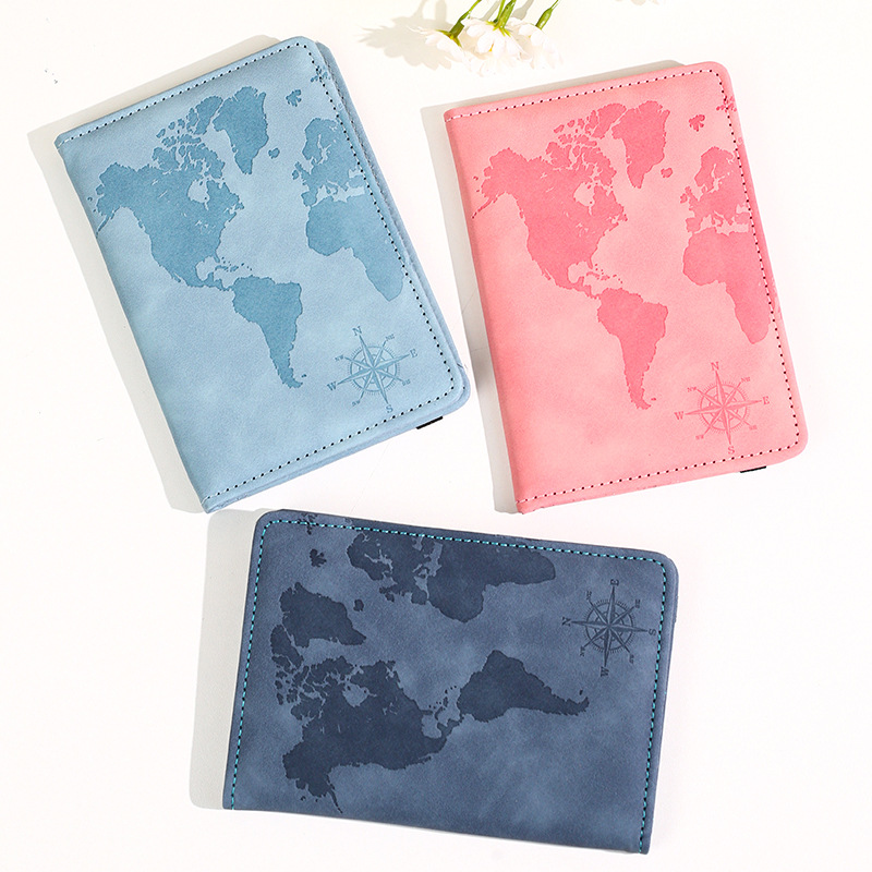 New Map Printed Passport Holde - Tech Accessories Travel recension och pris