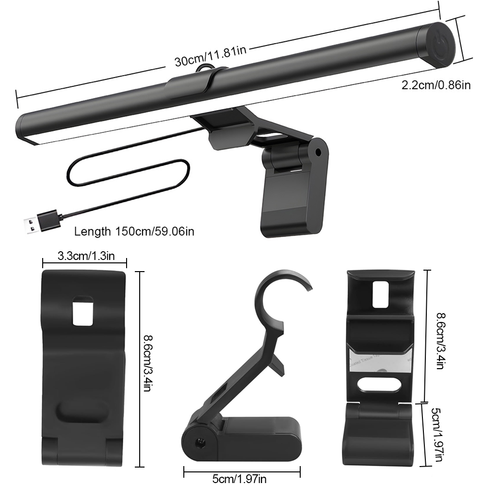 Desktop PC Monitor Screen Hang - Monitor Light Bar recension och pris