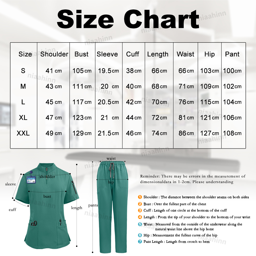 Niaahinn Scrub Surgical Unifor - Vet Tech Accessories recension och pris