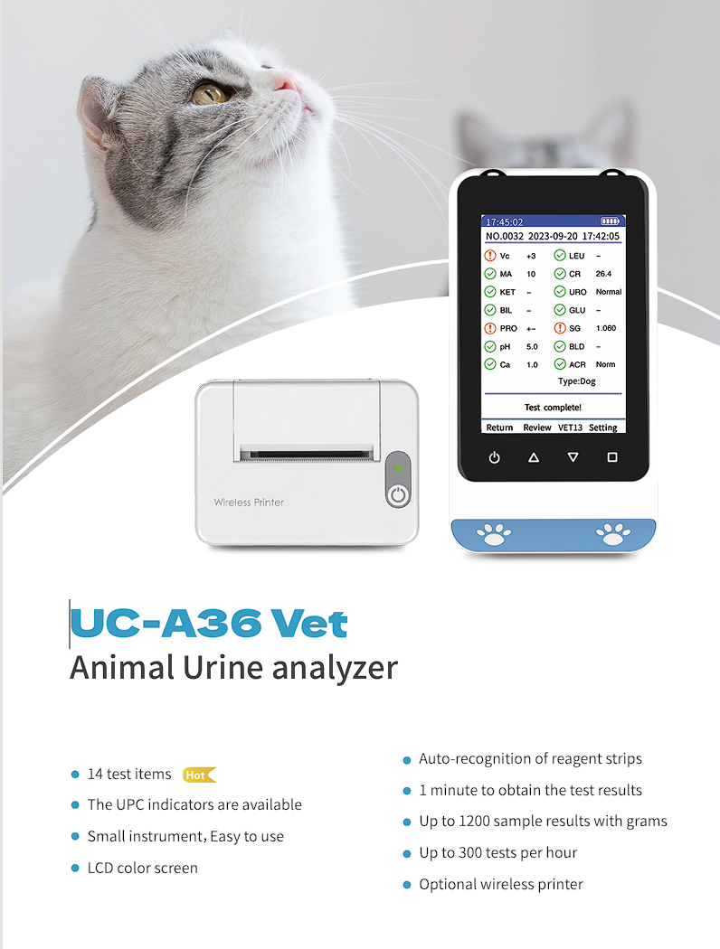 Portable Vet Urine Analyzer -  - Vet Tech Accessories recension och pris