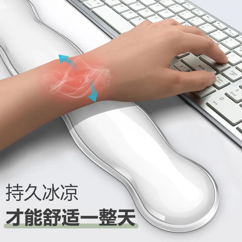 Ergonomic Mouse Pad with Wrist - Keyboard Wrist Pad Leather recension och pris