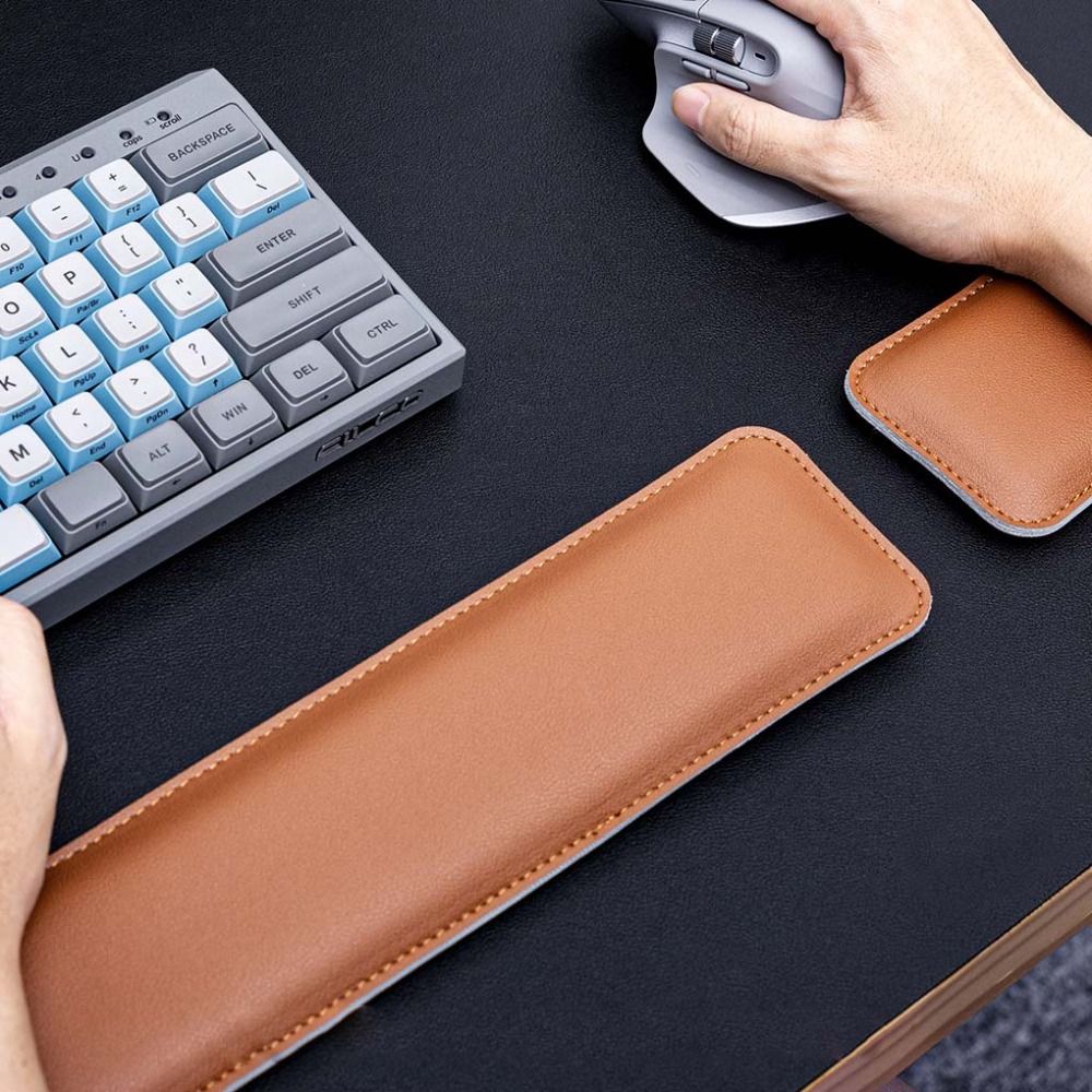 Portable Leather Mouse Pad Lar - Keyboard Wrist Pad Leather recension och pris