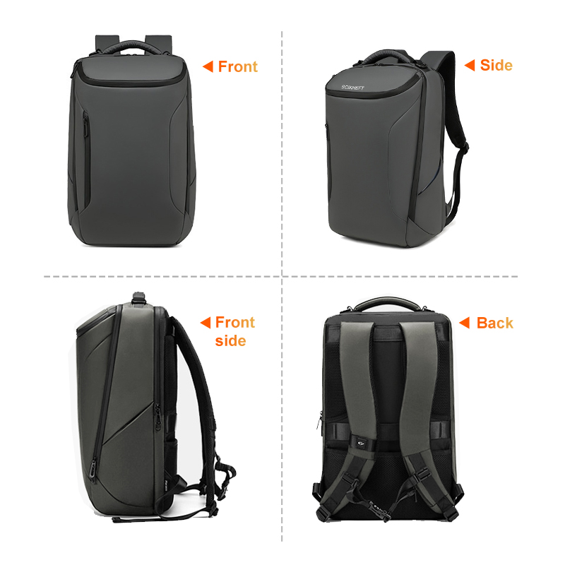 1pc Ergonomic Commute Backpack - Tech Accessories Travel recension och pris