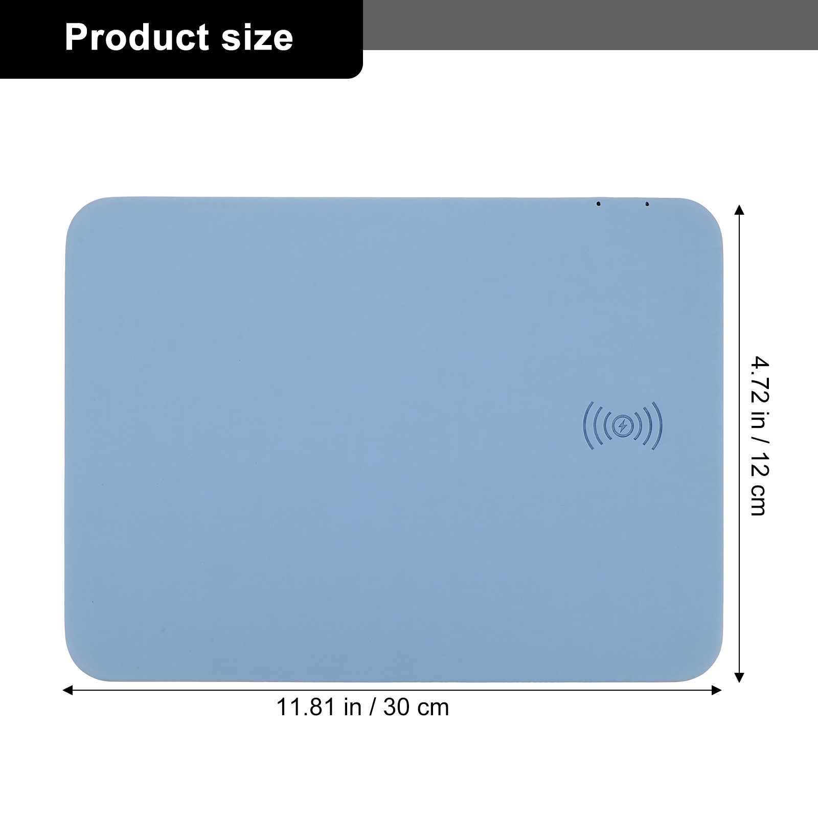 Wireless Charging Mouse Pad 15 - Mouse Charging Pad recension och pris