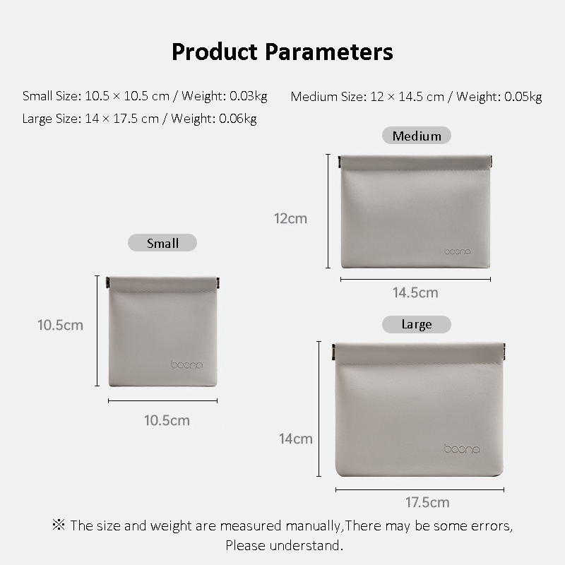 PU Storage Bag Earphones Bluet - Tech Accessories Case recension och pris
