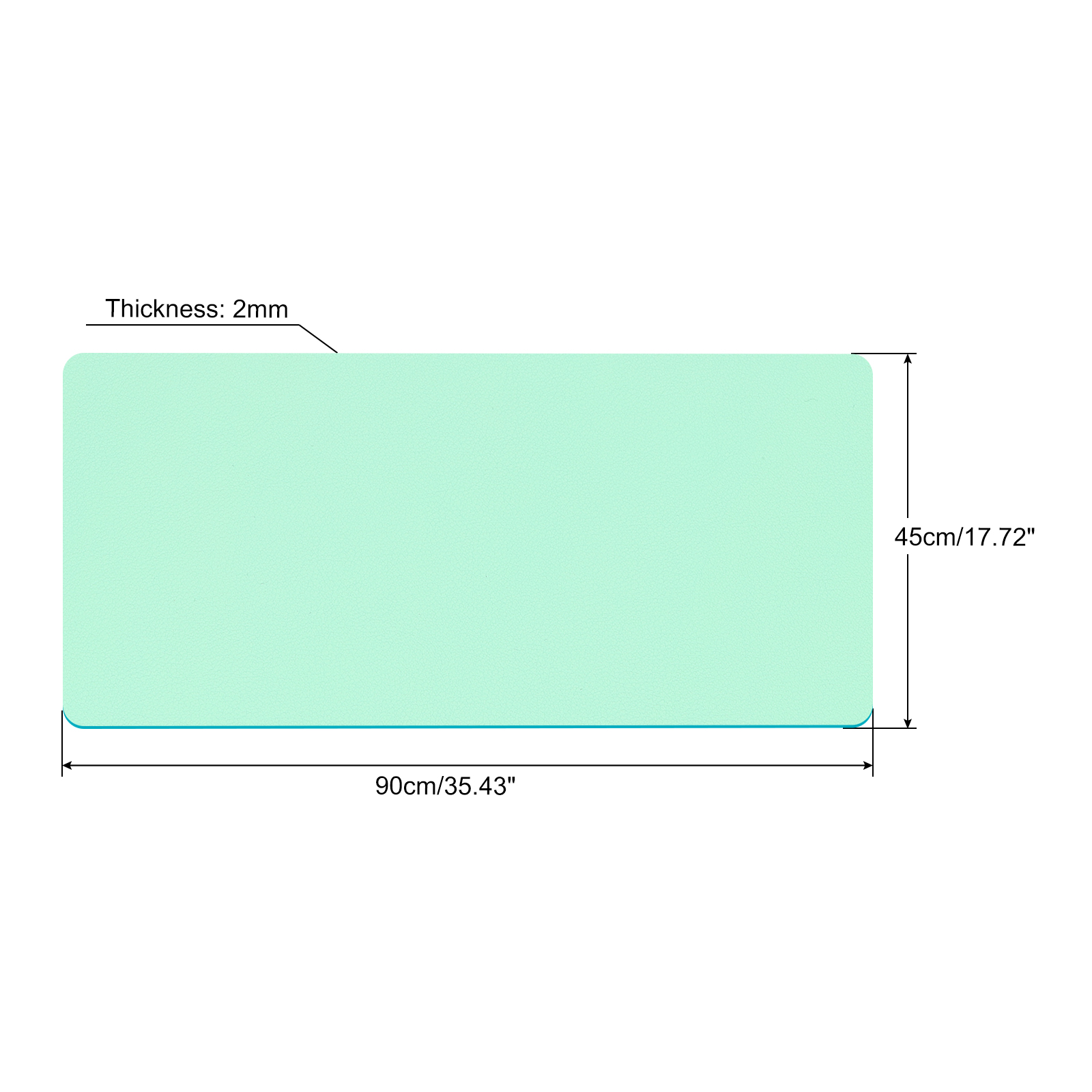 Office Desk Mat Protector PU L - Tech Gaming Accessories recension och pris