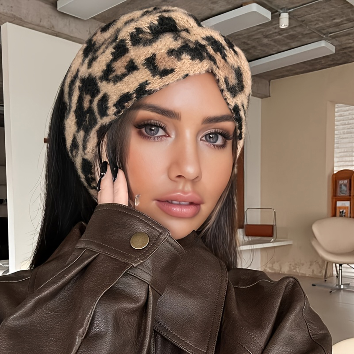 1PC Elegant Retro Leopard Prin - Tech Accessories recension och pris