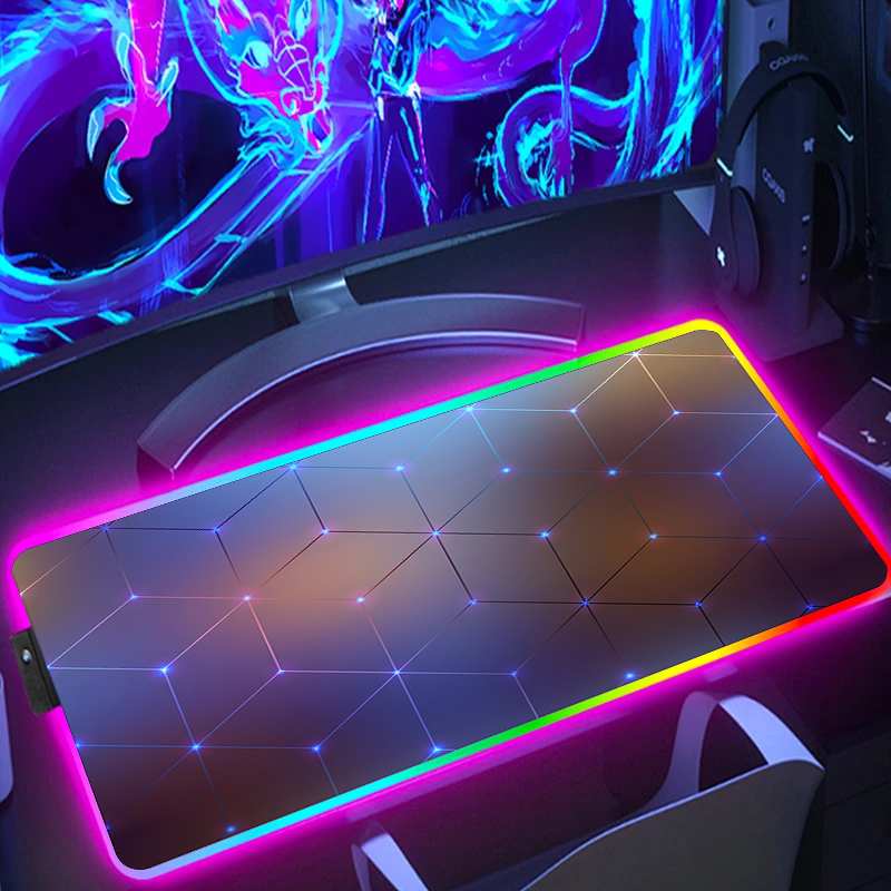 RGB Extended Hexagon Gaming Mo - Mouse Charging Pad recension och pris