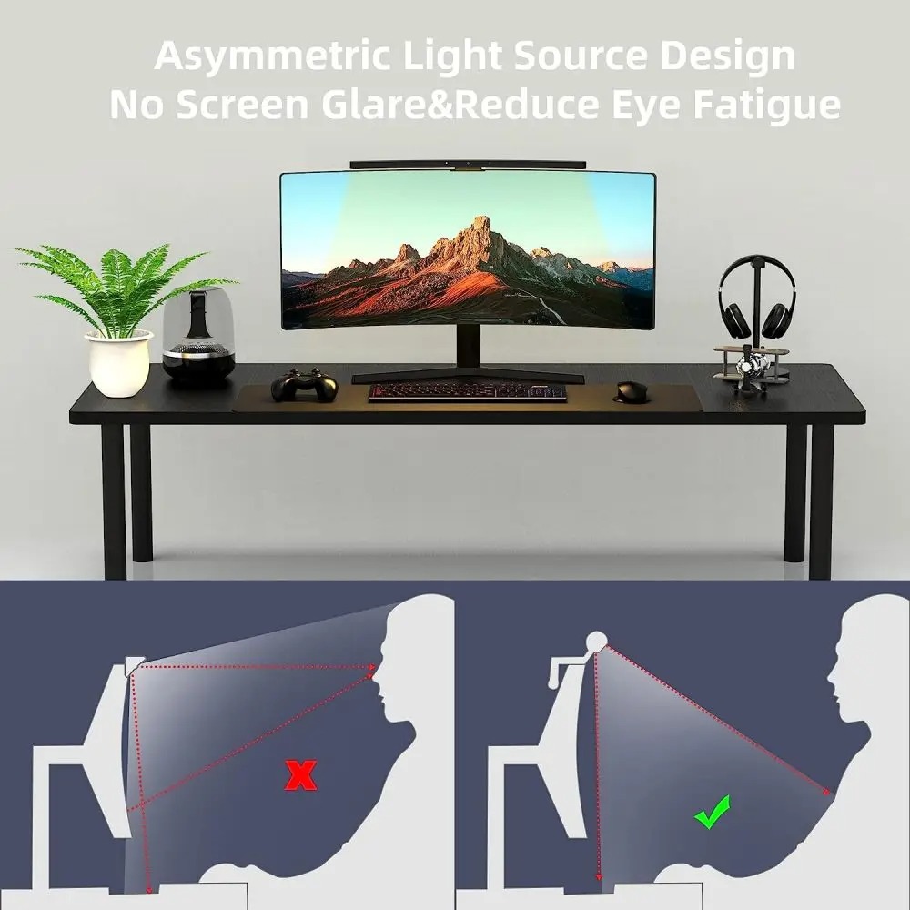 Curved Monitor Light Bar 3 Col - Monitor Light Bar recension och pris
