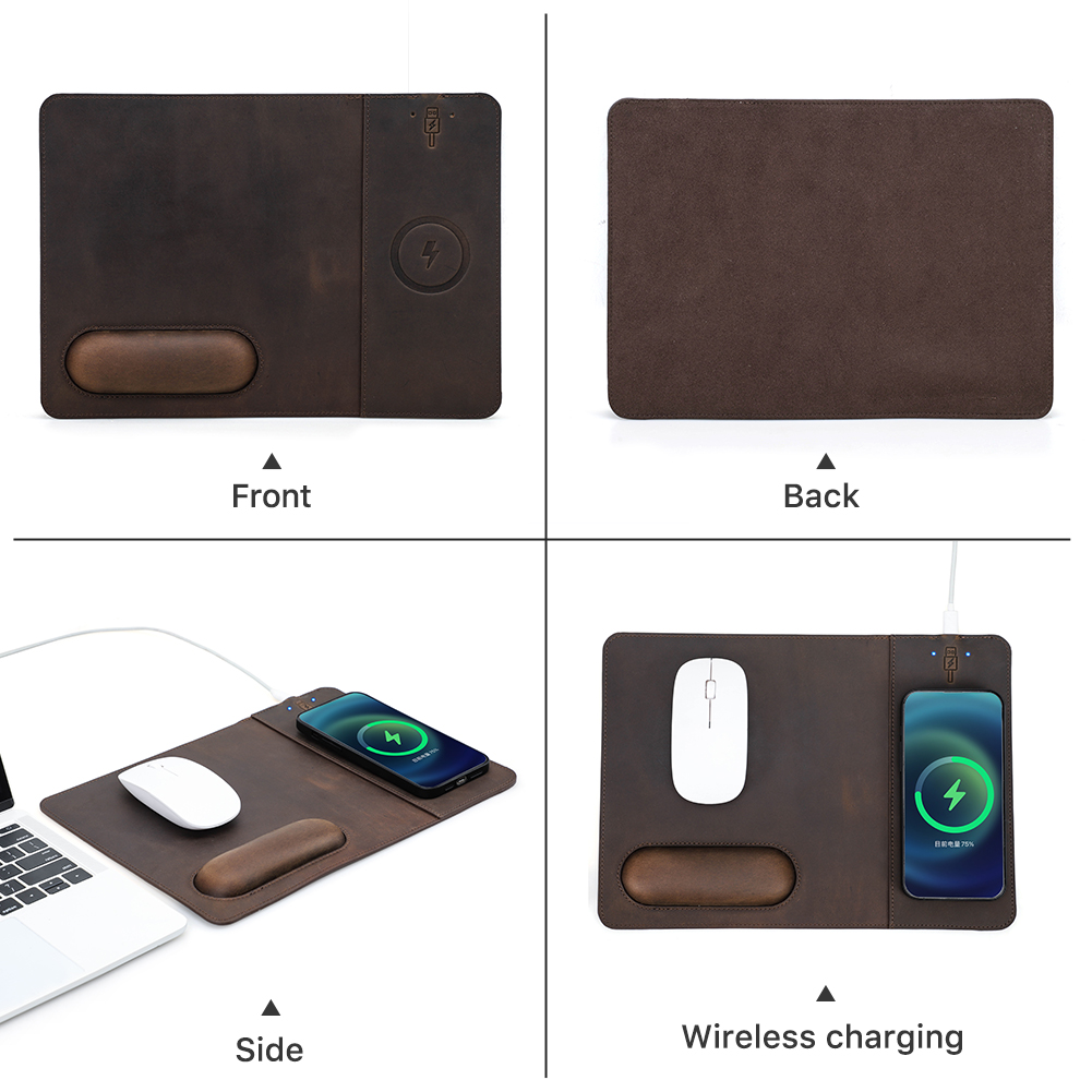 Mouse Pad with 15W Phone Wirel - Mouse Charging Pad recension och pris