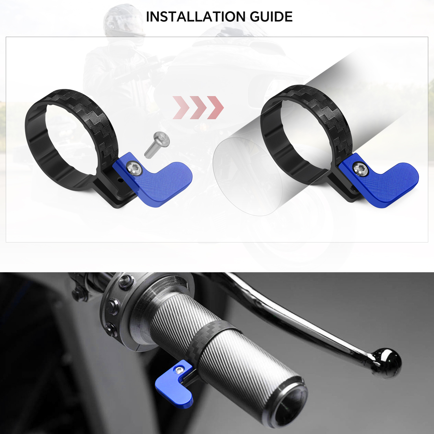 tmax Motorcycle CNC Universal  - Tech Accessories Shop recension och pris