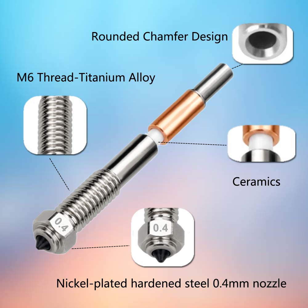 For QIDI Plus 4 Bimetal Nozzle - Tech Accessories Shop recension och pris