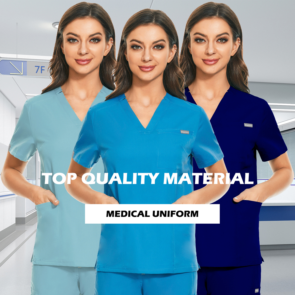 8Colors Solid Vneck Pocket Scr - Vet Tech Accessories recension och pris